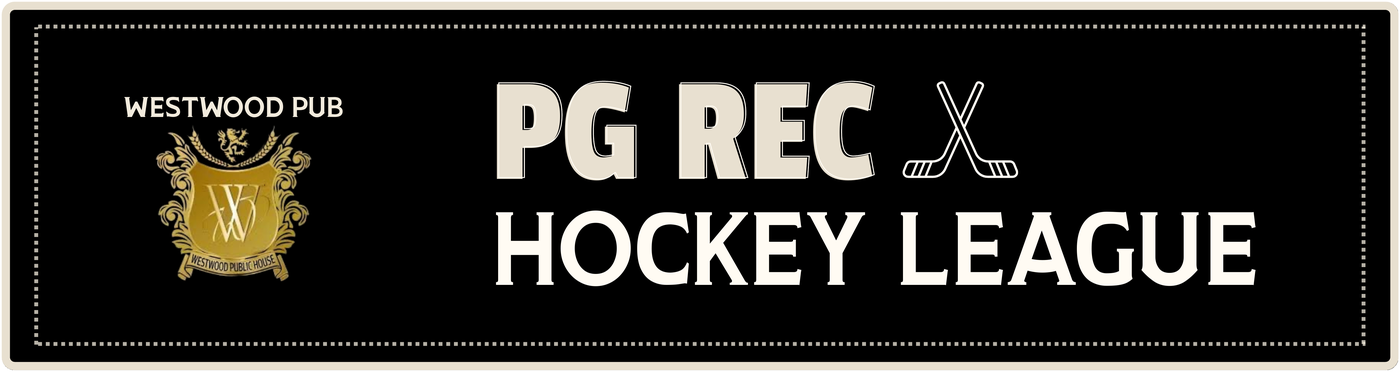 PG Rec Hockey League — Westwood Pub